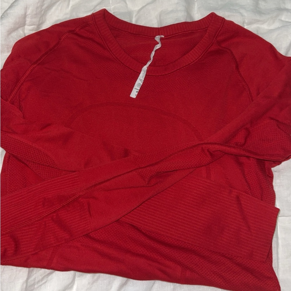 Red Lulu Long Sleeve Swiftly